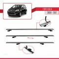 Ford Kuga (C394) 2008-2012 Arası ile Uyumlu BASIC Model Ara Atkı Tavan Barı Gri 3 Adet