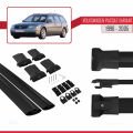 VW Passat B5 Variant 1996-2005 Arası ile Uyumlu FLY Model Ara Atkı Tavan Barı Siyah 2 Adet