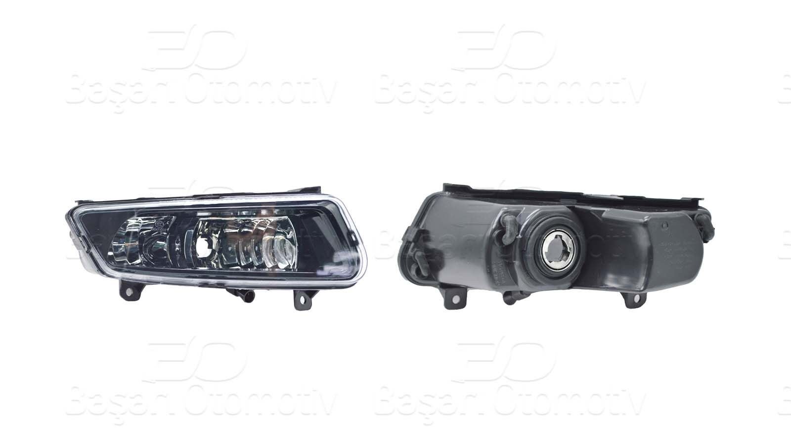 Volkswagen Polo 2009 ve Sonrası Sağ Sis Farı Siyah Tek Duy Ampullü