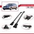 VW Passat B5 Variant 1996-2005 Arası ile Uyumlu FLY Model Ara Atkı Tavan Barı Gri 2 Adet