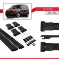 Fiat Doblo 2 2010-2022 Arası ile Uyumlu FLY Model Ara Atkı Tavan Barı Siyah 2 Adet