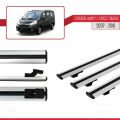 Citroen Jumpy 2 (G9) 2007-2016 Arası ile Uyumlu BASIC Model Ara Atkı Tavan Barı Gri 3 Adet
