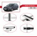 Skoda Octavia 2 (1Z) 2004-2013 Arası ile Uyumlu BASIC Model Ara Atkı Tavan Barı Gri 3 Adet