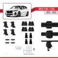 BMW 2 Serisi (U06) Active Tourer 2022 ve Sonrası ile Uyumlu ACE-4 Ara Atkı Tavan Barı Siyah 2 Adet