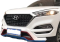 Hyundai Tucson 2015-2018 Uyumlu Yedek Parça Krom Çerçeveli Ön Panjur