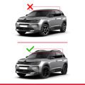 Citroen C5 Aircross 2018 ve Sonrası ile Uyumlu BASIC Model Ara Atkı Tavan Barı Gri 3 Adet