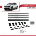 Citroen C5 Aircross 2018 ve Sonrası ile Uyumlu BASIC Model Ara Atkı Tavan Barı Gri 3 Adet