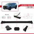 Chevrolet Traverse 2018-2024 Arası ile Uyumlu FLY Model Ara Atkı Tavan Barı Siyah 3 Adet