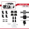 BMW 2 Serisi (U06) Active Tourer 2022 ve Sonrası ile Uyumlu ACE-4 Ara Atkı Tavan Barı Gri 2 Adet