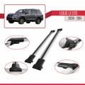 Lexus LX 570 2008-2015 Arası ile Uyumlu FLY Model Ara Atkı Tavan Barı Gri 2 Adet