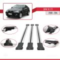 BMW X6 (E71) 2008-2014 Arası ile Uyumlu FLY Model Ara Atkı Tavan Barı Gri 3 Adet