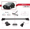 BMW X6 (E71) 2008-2014 Arası ile Uyumlu FLY Model Ara Atkı Tavan Barı Gri 3 Adet