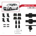 BMW 2 Serisi (F46) Gran Tourer 2015-2021 Arası ile Uyumlu ACE-4 Ara Atkı Tavan Barı Siyah 2 Adet