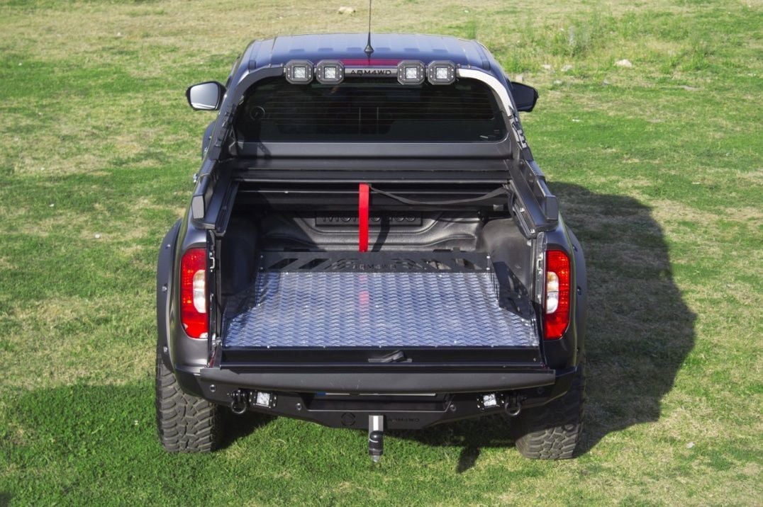 Ford Ranger 2012-2015 Kasa İçi Sürgülü Çekmece AQM4WD