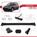 BMW X5 (E70) 2007-2013 Arası ile Uyumlu FLY Model Ara Atkı Tavan Barı Siyah 3 Adet