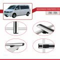 Volkswagen T6 Transporter 2015-2024 Arası ile Uyumlu BASIC Model Ara Atkı Tavan Barı Gri 2 Adet