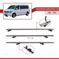 Volkswagen T6 Transporter 2015-2024 Arası ile Uyumlu BASIC Model Ara Atkı Tavan Barı Gri 2 Adet