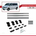 Volkswagen T6 Transporter 2015-2024 Arası ile Uyumlu BASIC Model Ara Atkı Tavan Barı Gri 2 Adet