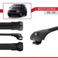 Mercedes Vito (W638) 1996-2003 Arası ile Uyumlu ACE-1 Ara Atkı Tavan Barı Siyah 3 Adet
