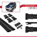 Daihatsu Terios (J100) 1997-2005 Arası ile Uyumlu FLY Model Ara Atkı Tavan Barı Siyah 2 Adet