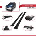 Daihatsu Terios (J100) 1997-2005 Arası ile Uyumlu FLY Model Ara Atkı Tavan Barı Siyah 2 Adet