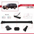 Chevrolet Tahoe 1995-2000 Arası ile Uyumlu FLY Model Ara Atkı Tavan Barı Siyah 3 Adet