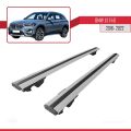 BMW X1 (F48) 2016-2022 Arası ile Uyumlu HOOK Model Ara Atkı Tavan Barı Gri 2 Adet