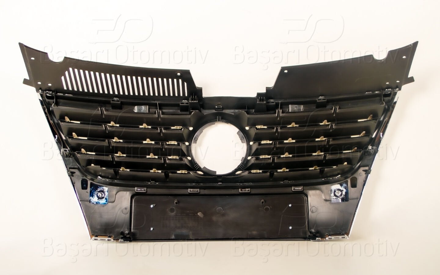 Volkswagen Passat B6 2006 - 2011 Panjur Sensörsüz Siyah Izgara Nikelajlı Çerçeve