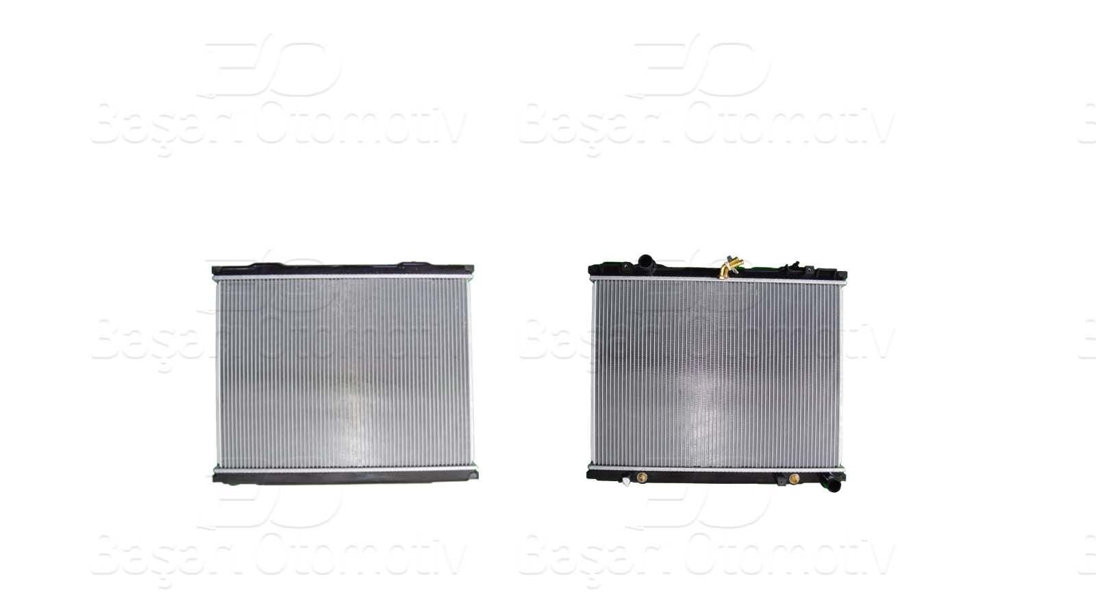Kia Sorento 2002-2006 Kapaksız Su Radyatörü Brazing AT 465x628x26 mm