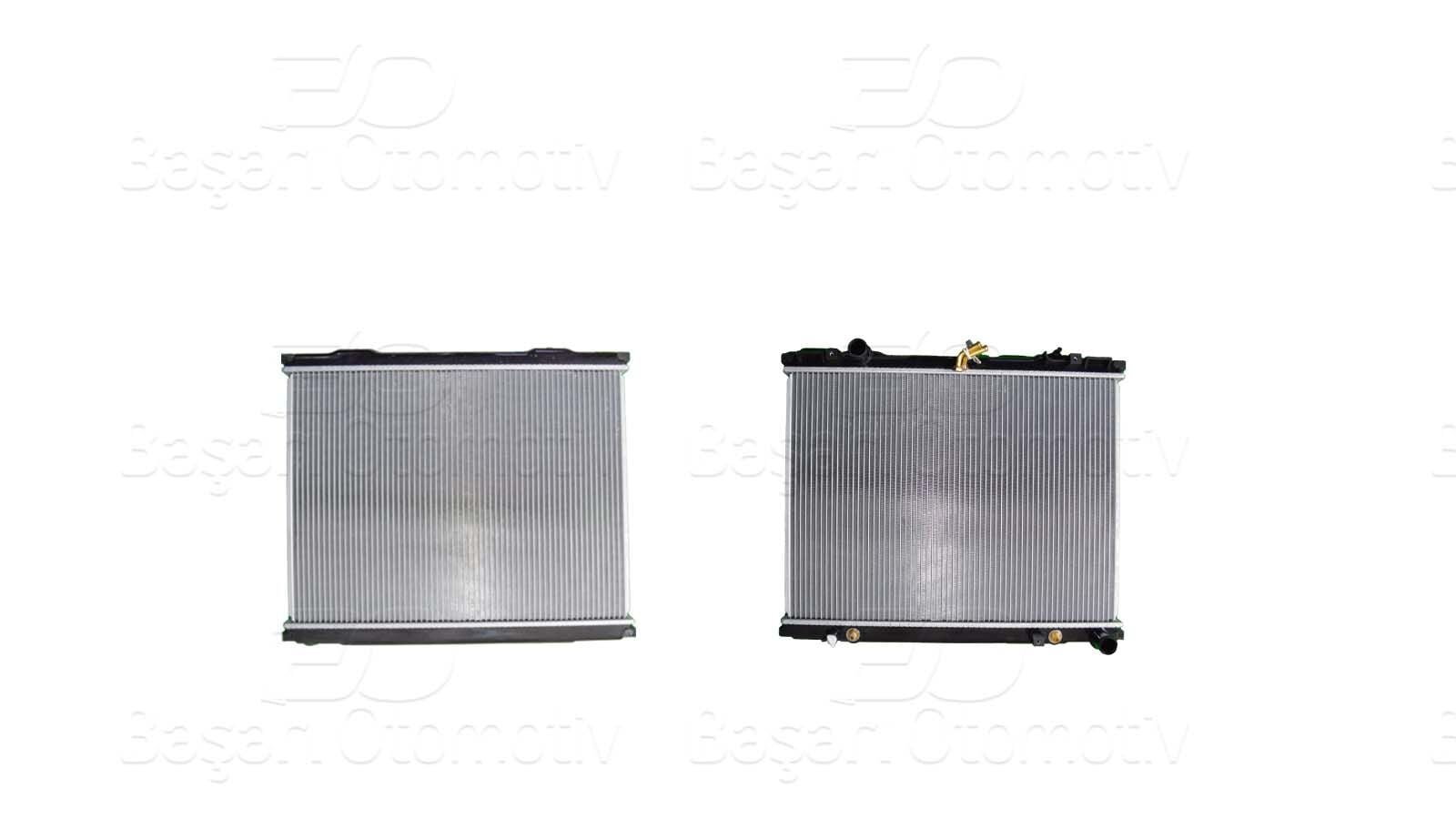 Kia Sorento 2002-2006 Kapaksız Su Radyatörü Brazing AT 465x628x26 mm