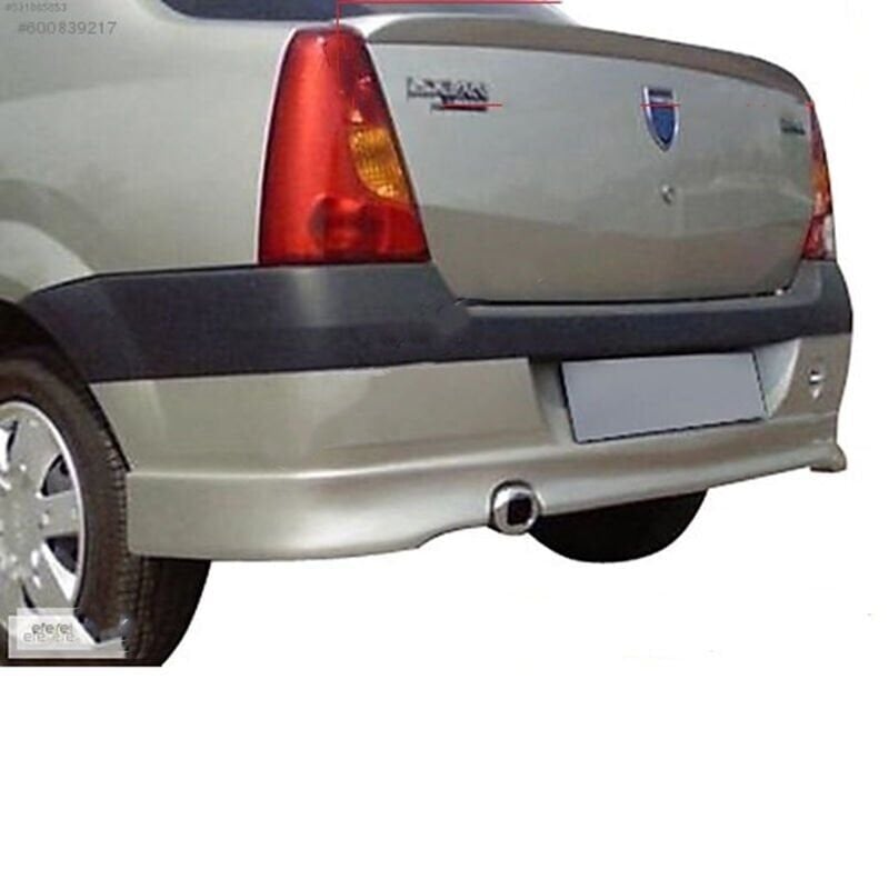 Dacia Logan Uyumlu Yedek Parça Anatomik Spoiler Boyasız