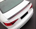 Audi A4 2016-2019 Uyumlu Led Spoiler Piano Black / Parlak Siyah