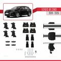 Lexus UX (ZA10) 2019 ve Sonrası ile Uyumlu ACE-4 Ara Atkı Tavan Barı Gri 2 Adet