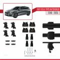 Fiat Egea HB 2016 ve Sonrası ile Uyumlu ACE-4 Ara Atkı Tavan Barı Siyah 2 Adet