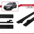 Volkswagen Tiguan (5N) 2007-2016 Arası ile Uyumlu BASIC Model Ara Atkı Tavan Barı Siyah 2 Adet