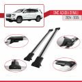 GMC Acadia Denali 2024-2025 Arası ile Uyumlu FLY Model Ara Atkı Tavan Barı Gri 2 Adet