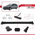 Volvo V40 1999-2004 Arası ile Uyumlu FLY Model Ara Atkı Tavan Barı Siyah 2 Adet