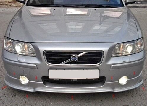 Volvo R Design S60 Uyumlu Yedek Parça Ön Tampon Eki 05-08