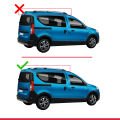 Dacia Dokker (K67) 2012-2024 Arası ile Uyumlu FLY Model Ara Atkı Tavan Barı Gri 2 Adet
