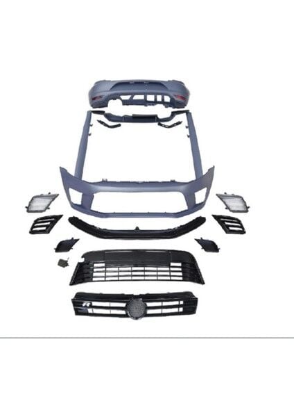Volkswagen Polo WRC 2009 2018 Tampon Seti Komple Ön Arka Yan Sis Farlı
