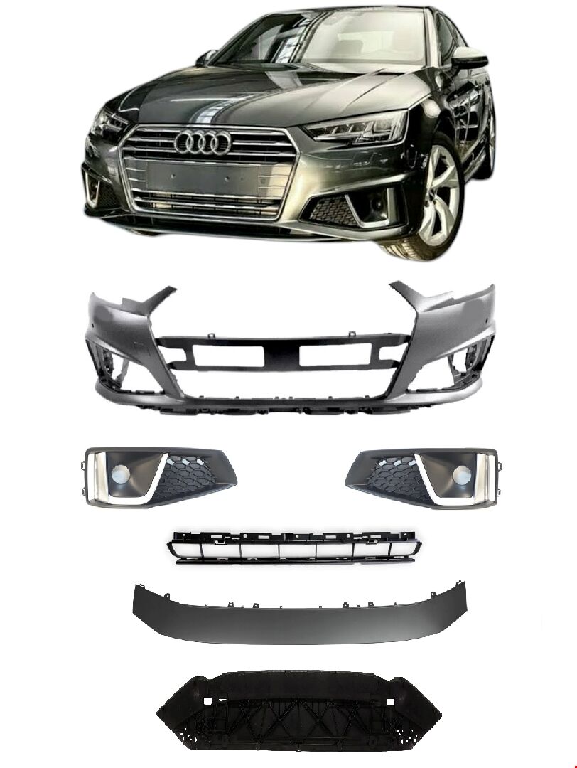 Audi A4 Ön Tampon Seti S-line Plus 2019 Sonrası Uyumlu