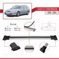 Saab 9-3 II SW 2006-2012 Arası ile Uyumlu FLY Model Ara Atkı Tavan Barı Gri 3 Adet