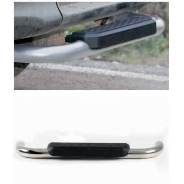 Volkswagen Amarok 2010-2017 Pick-Up Arka Basamak (Saturn Plus Chrome) AQM4WD