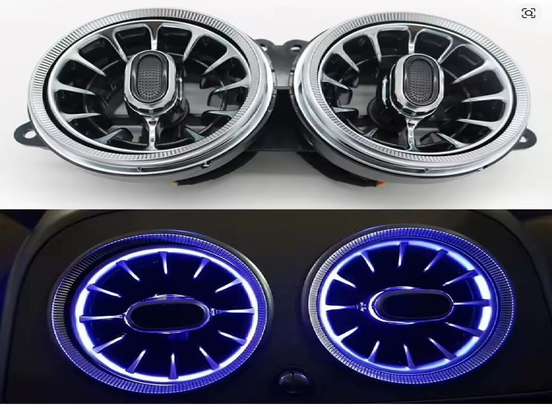 Mercedes S-Class W222 Araç Yılı 2015-2020 Arka Havalandırma Air Vent Işıklı