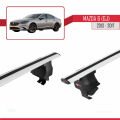 Mazda 6 III (GJ) Pre-Facelift 2013-2017 Arası ile Uyumlu ACE-4 Ara Atkı Tavan Barı Gri 2 Adet