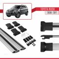 Toyota Rush 2006-2017 Arası ile Uyumlu FLY Model Ara Atkı Tavan Barı Gri 2 Adet