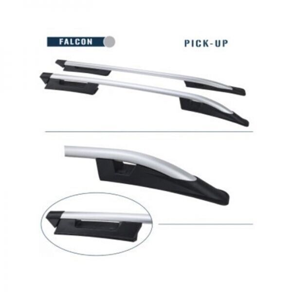 Fiat Fullback 2016 - Uyumlu Yedek Parça Falcon Tavan Çıtası Silver