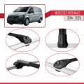Mercedes Vito 3 (W447) 2014 ve Sonrası ile Uyumlu ACE-1 Ara Atkı Tavan Barı Siyah 3 Adet