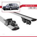 A4 (B7) Avant 2005-2007 Arası ile Uyumlu HOOK Model Ara Atkı Tavan Barı Gri 2 Adet