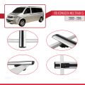 Volkswagen T5 Multivan 2003-2015 Arası ile Uyumlu BASIC Model Ara Atkı Tavan Barı Gri 4 Adet